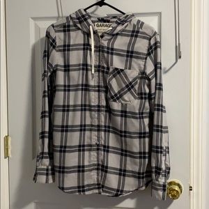 Plaid button up